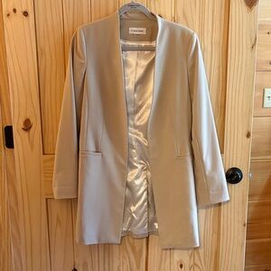Calvin Klein Women's Light Tan Blazer